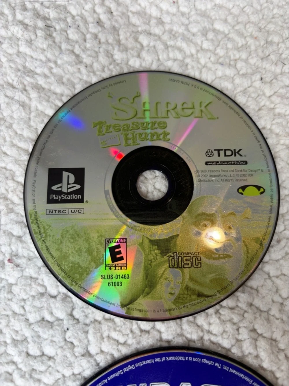 Set Of 4 Sony PlayStation Game Discs, NO BOX